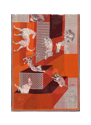 细节 - 点击放大 - INOUI EDITIONS - Les Cheris Wool Scarf