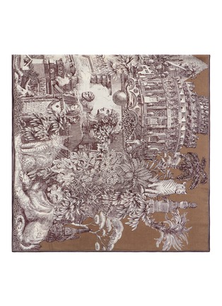 细节 - 点击放大 - INOUI EDITIONS - PIRANESI 印花围巾