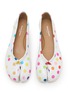 细节 - 点击放大 - MAISON MARGIELA - Tabi Leather Ballerina Flats