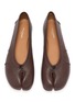 细节 - 点击放大 - MAISON MARGIELA - Tabi Leather Ballerinas