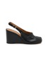 首图 - 点击放大 - MAISON MARGIELA - Tabi 80 Leather Slingback Wedge
