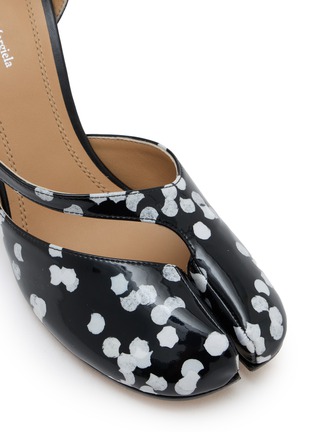 细节 - 点击放大 - MAISON MARGIELA - Tabi 80 Leather Sandal Pumps