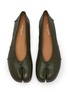 细节 - 点击放大 - MAISON MARGIELA - Tabi Leather Ballerina Flats