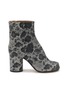首图 - 点击放大 - MAISON MARGIELA - Tabi 80 Flower Print Ankle Boots