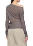 背面 - 点击放大 - HELMUT LANG - Sheer Twist Long Sleeve Top