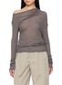首图 - 点击放大 - HELMUT LANG - Sheer Twist Long Sleeve Top
