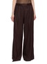 首图 - 点击放大 - HELMUT LANG - Striped Pleated Wide Leg Pants