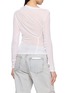 背面 - 点击放大 - HELMUT LANG - Sheer Twist Mock Neck Top