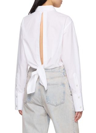 背面 - 点击放大 - HELMUT LANG - Open Back Knot Shirt