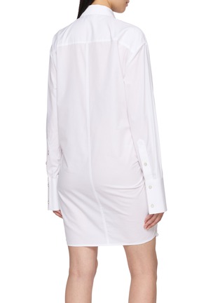 背面 - 点击放大 - HELMUT LANG - Knot Long Shirt