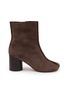 首图 - 点击放大 - MM6 MAISON MARGIELA - 70 Anatomic Stitch Toe Suede Ankle Boots