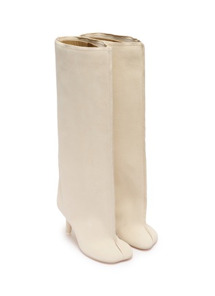 细节 - 点击放大 - MM6 MAISON MARGIELA - Anatomic Tube Suede Boots