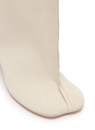 细节 - 点击放大 - MM6 MAISON MARGIELA - Anatomic Tube Suede Boots