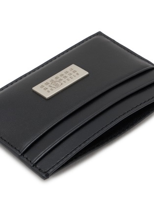 细节 - 点击放大 - MM6 MAISON MARGIELA - Numeric Leather Card Holder