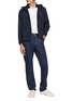 模特儿示范图 - 点击放大 - SOUTHCAPE - Printed Denim-Like Pants
