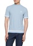 首图 - 点击放大 - SOUTHCAPE - Back Logo Mock Neck T-Shirt