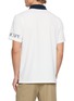 背面 - 点击放大 - SOUTHCAPE - Sleeve Logo Contrast Collar Polo Shirt