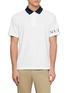 首图 - 点击放大 - SOUTHCAPE - Sleeve Logo Contrast Collar Polo Shirt