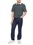 模特儿示范图 - 点击放大 - SOUTHCAPE - Short Sleeve Baseball Collar Shirt
