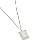 细节 - 点击放大 - MM6 MAISON MARGIELA - Unexisting Stone Palladium Necklace