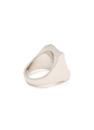 细节 - 点击放大 - MM6 MAISON MARGIELA - Unexisting Stone Palladium Ring