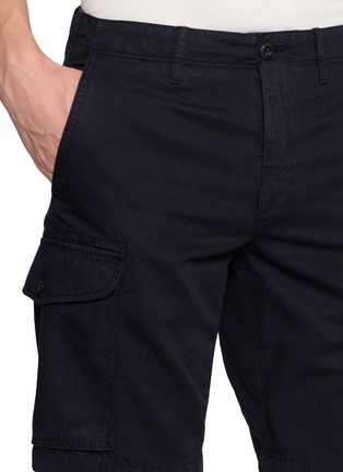  - INCOTEX - Cotton Linen Cargo Shorts