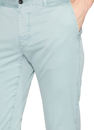  - INCOTEX - Garment Dyed Stretch Cotton Gabardine Pants