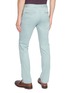 背面 - 点击放大 - INCOTEX - Garment Dyed Stretch Cotton Gabardine Pants