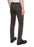 背面 - 点击放大 - INCOTEX - Stretch Cotton Gabardine Slim Pants