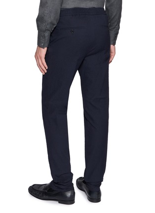 背面 - 点击放大 - INCOTEX - Seersucker Drawstring Tapered Pants