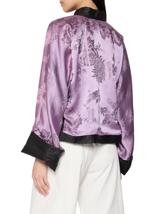 背面 - 点击放大 - KATLIAX - Reversible Xiangyun Silk Satin Jacket
