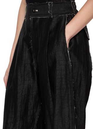  - KATLIAX - Raw Edge Silk Pants