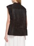 背面 - 点击放大 - KATLIAX - Reversible Silk Organza Vest