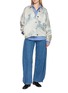 模特儿示范图 - 点击放大 - KATLIAX - Reversible Baseball Jacket
