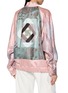 背面 - 点击放大 - KATLIAX - Reversible Satin Xiangyun Silk Baseball Jacket