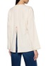 背面 - 点击放大 - KATLIAX - Button Front Tussah Silk Kapok Shirt