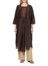 首图 - 点击放大 - KATLIAX - Embroidered Panel Silk Organza Top