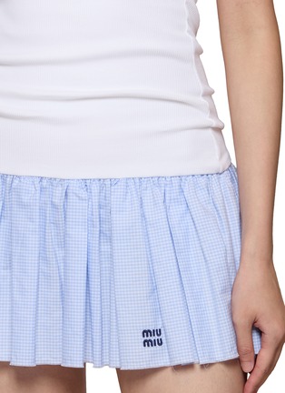  - MIU MIU - Costina & Vichy Mini Dress