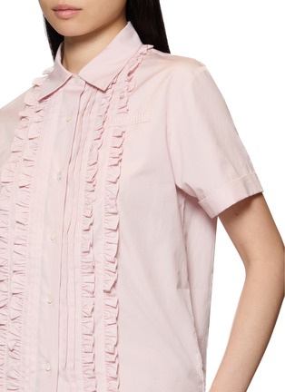  - MIU MIU - 荷叶边饰衬衫