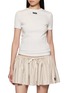 首图 - 点击放大 - MIU MIU - Pointelle T-Shirt