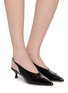 模特儿示范图 - 点击放大 - PEDDER RED - 55 Mila Leather Pumps
