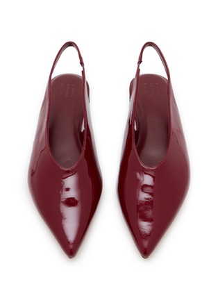 细节 - 点击放大 - PEDDER RED - Maya Slingback Leather Flats