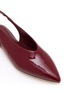 细节 - 点击放大 - PEDDER RED - Maya Slingback Leather Flats