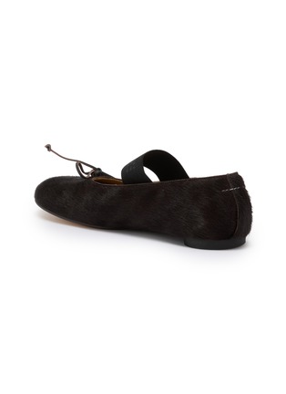 - MM6 MAISON MARGIELA - 绒面皮芭蕾平底鞋