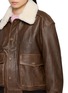  - DUNST - Detachable Collar Leather Blouson Jacket