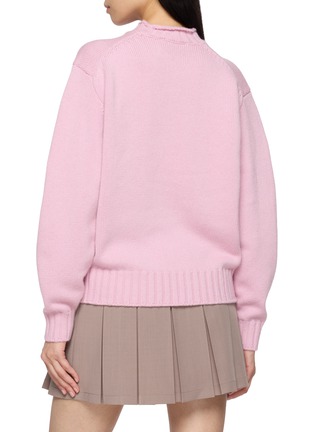 背面 - 点击放大 - DUNST - Roll Neck Chunky Knit Unisex Sweater