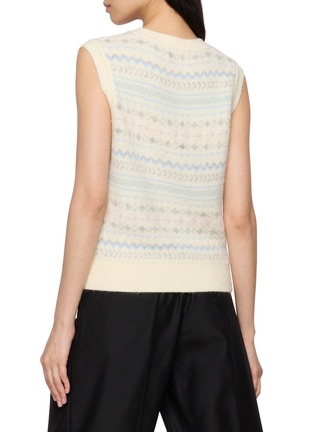 背面 - 点击放大 - DUNST - Unisex V-Neck Knit Vest