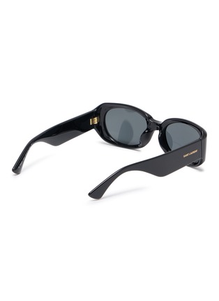 模特儿示范图 - 点击放大 - SAINT LAURENT - 异形框太阳眼镜