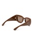 模特儿示范图 - 点击放大 - SAINT LAURENT - Bio Injection Square Sunglasses