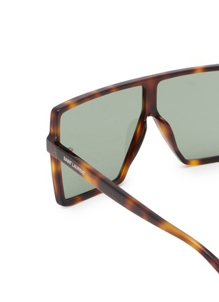 细节 - 点击放大 - SAINT LAURENT - 方框飞行员太阳眼镜
